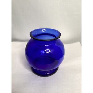 Cobalt Blue Small Vase (glass)